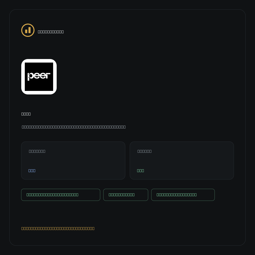 Peer on NoKYC Score
